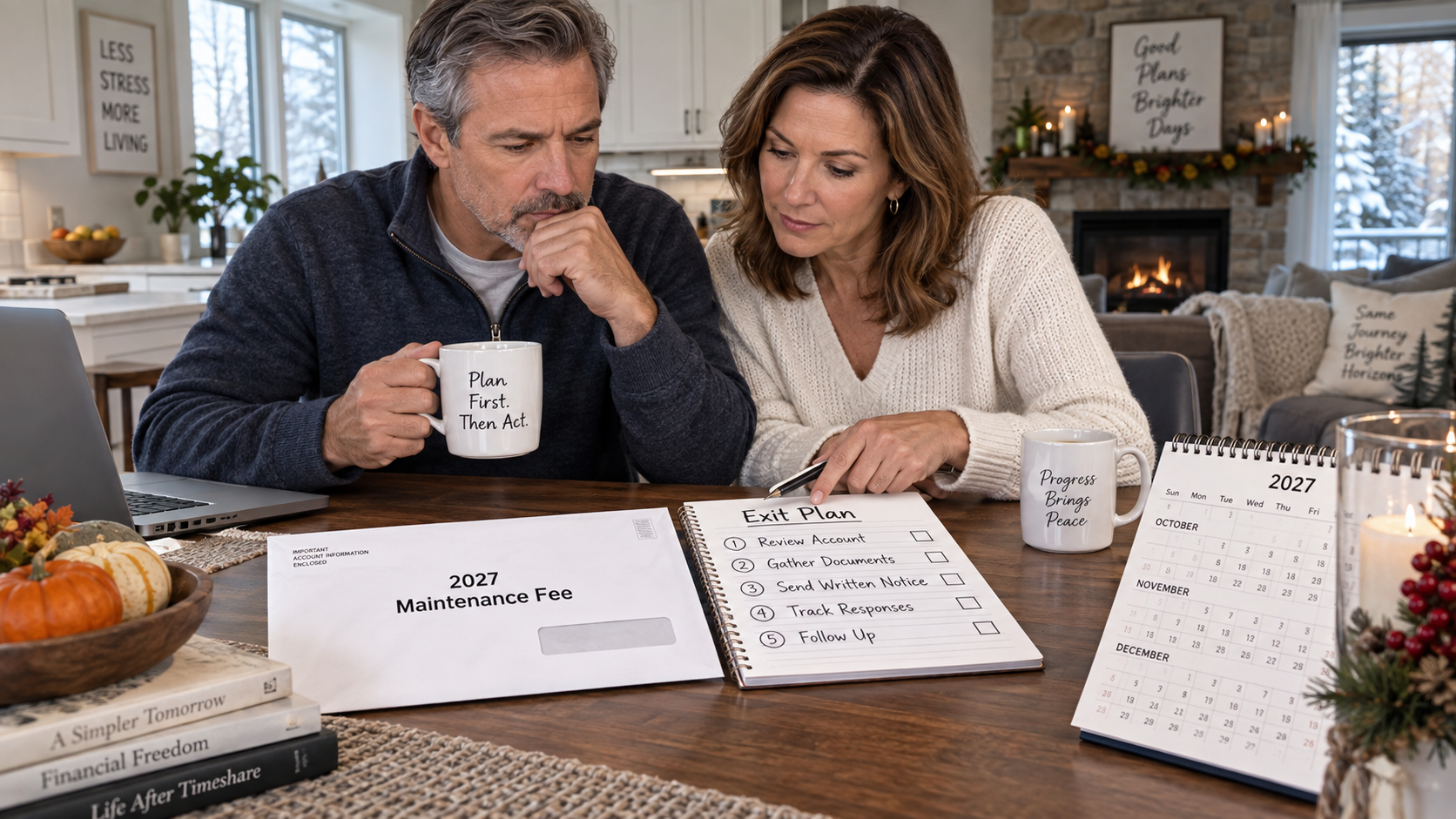 Couple with a Timeshare Exit Plan
